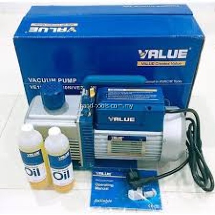 Value VE280N Dual Stage Vacuum Pump 8.0CFM Value VE280N Dual Stage Vacuum Pump 8.0CFM